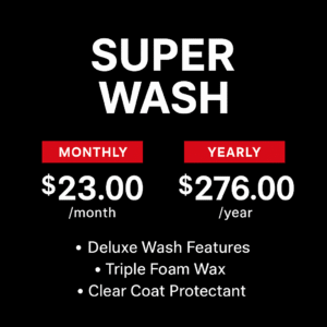 Super Wash Plan
